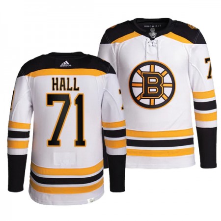 Mænd NHL Boston Bruins Trøje Taylor Hall 71 Adidas Hvid Authentic